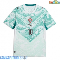 Camisa de time de futebol Portugal Bernardo Silva #10 Replicas 2º Equipamento Mundo 2026 Manga Curta